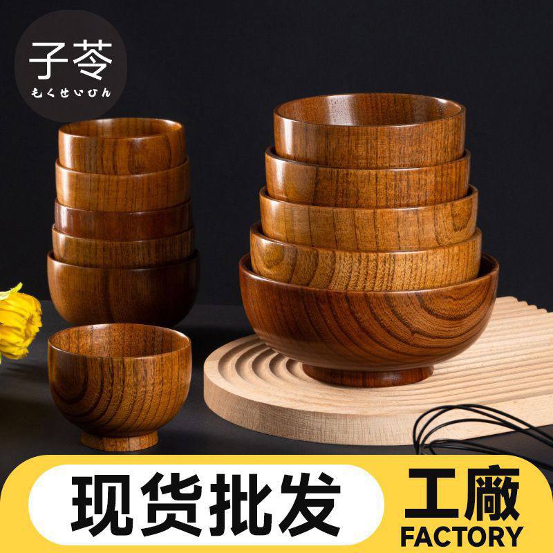 Bamboo Bowl Plate 5pcs (Instant Pickup)