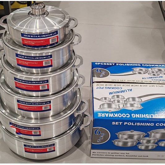6pcs original Aluminum pot (Instant Pickup)