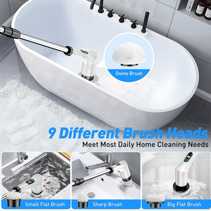 Multi functional, electric cleaning brush