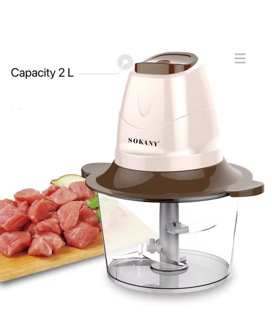 SOKANY ELECTRIC MINI WONDER CHOPPER (Instant Pickup)