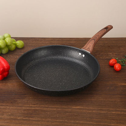 Wooden handle Non-stick fry pan (Instant Pickup)