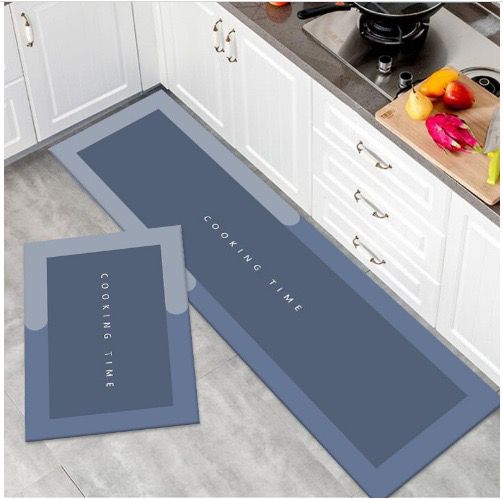 Kitchen Runner 40*60 + 40*120cm (Cooking Time) (Intsant Pick Up)