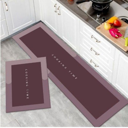 Kitchen Runner 40*60 + 40*120cm (Cooking Time) (Intsant Pick Up)