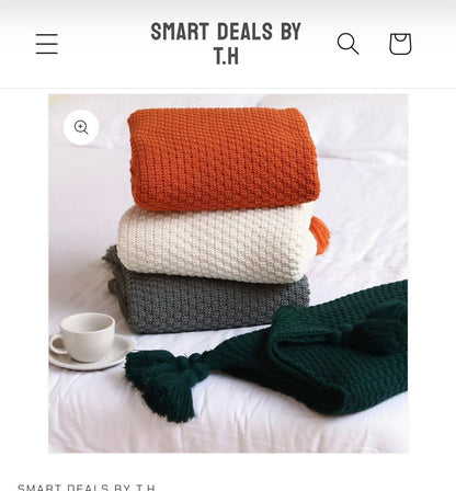 Sofa Blanket (Instant Pickup)