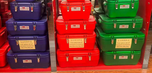 4pcs Rectangle Insulated Cooler (Instant Pickup)
