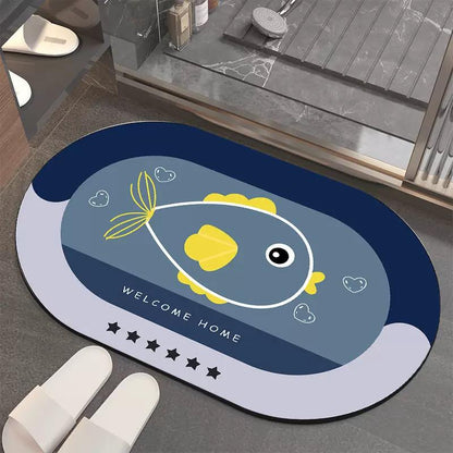 Bathroom mat  58*37cm (instant pickup)