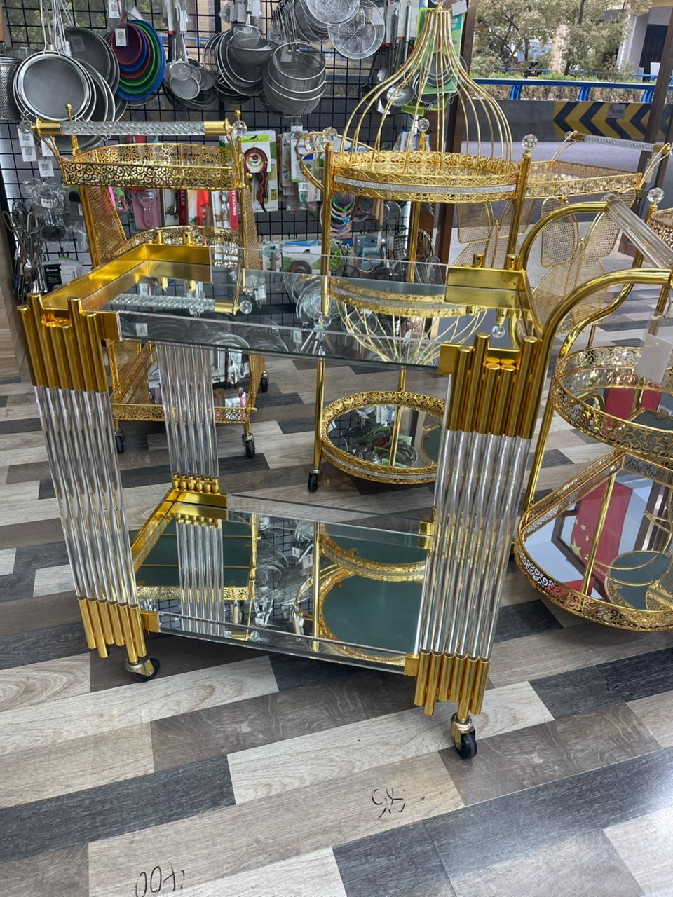 Golden Food Cart