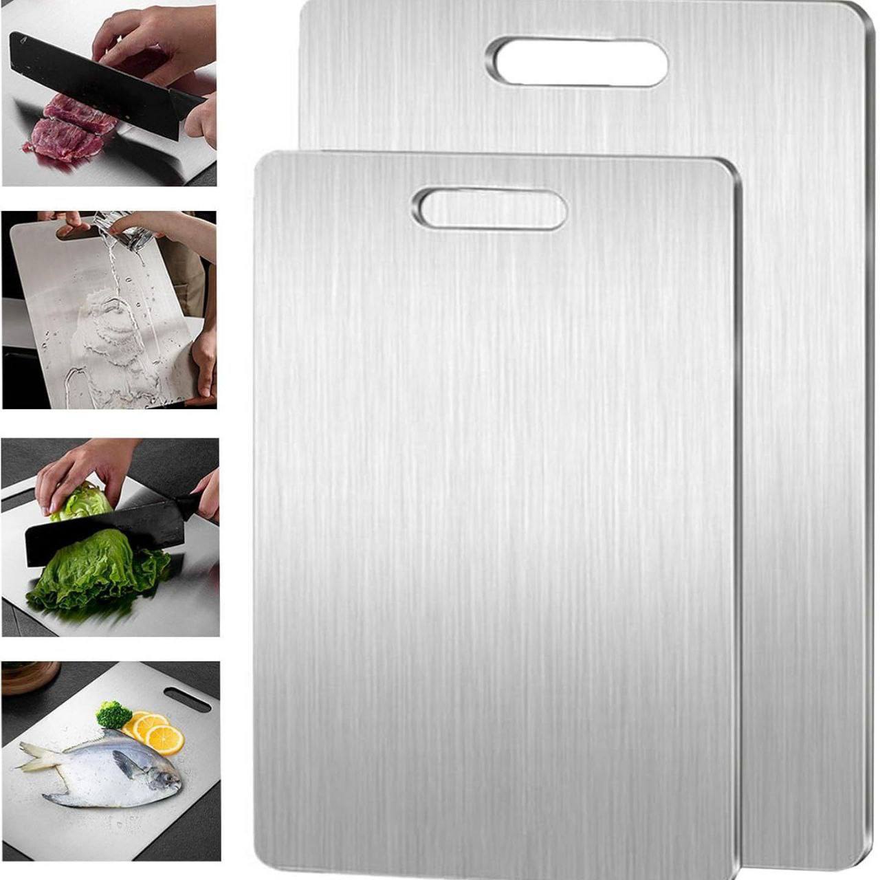 Stainless Steel Chopping Board 60cm (Instant Pickup)