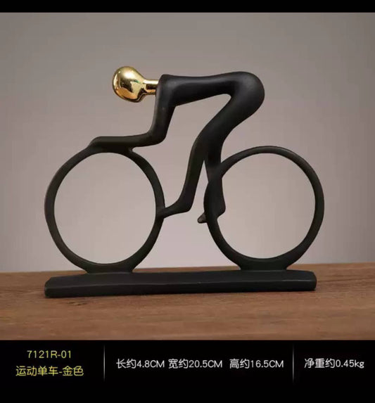 Cycling Figurine Statue decor (Instant Pickup)