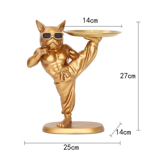 Cat Kungfu Figurine (Instant Pickup)