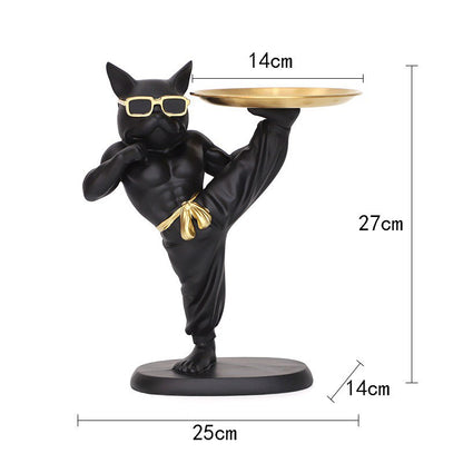 Cat Kungfu Figurine (Instant Pickup)