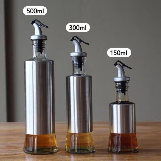 Seasoning oil bottle stainless (Instant Pickup)