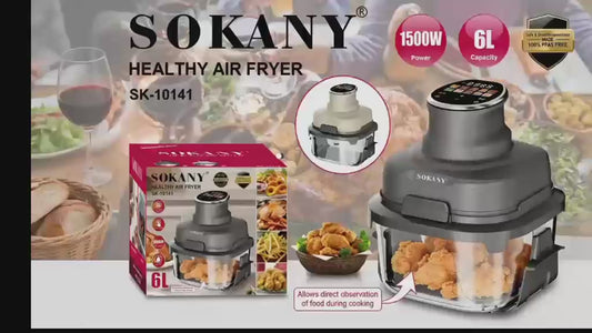 6L Sokany Airfryer
